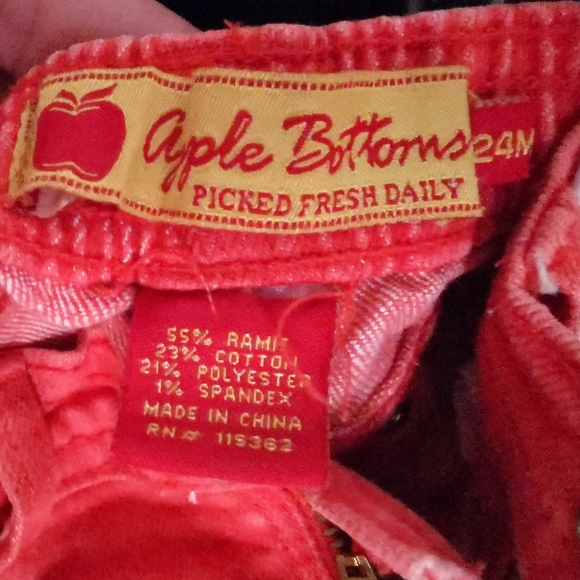 Apple bottoms Jean shorts 3 for $20 kids items - Picture 3 of 3